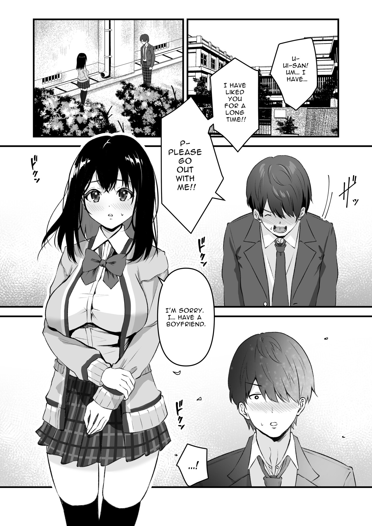 Hentai Manga Comic-Blackmailed JK Cucked Within The Week! ~sexual discipline for a girl protecting her boyfriend~-Read-2